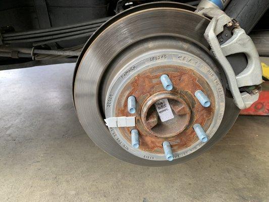 This was done by a tire dealer in Phoenix.  Tire Choice found and fixed this!