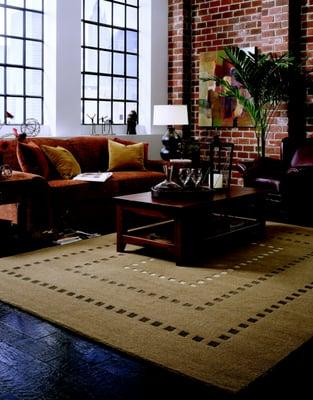 Check out some of Milburn's beautiful area rugs.