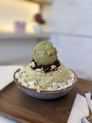 matcha bingsoo