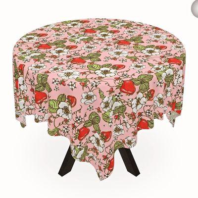 Strawberry fields custom designed tablecloth