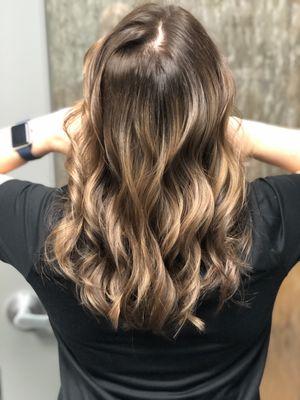 Balayage.