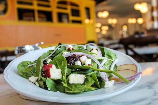 Culp's Café Spinach Feta Salad