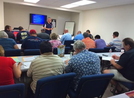 Another full CCW Permit Class.