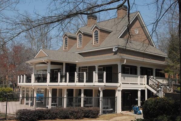 The Sugar Mill Country Club roof renovation.