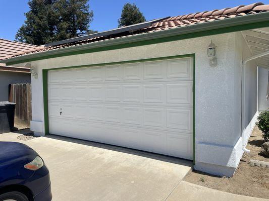 Front garage view