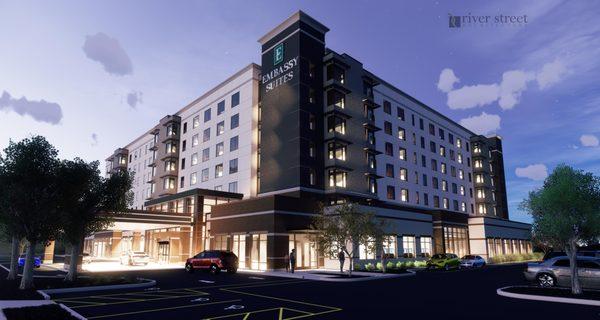 Hotel and Hospitality architecture is one of RSA's specialties as well. From Embassy Suites to even Hilton dual-branded hotels!