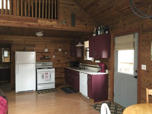 Cabin 2 kitchen