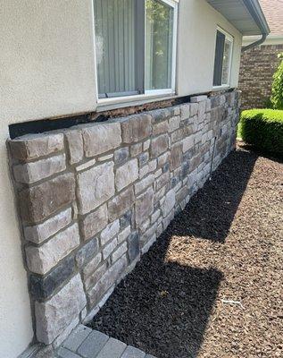 Awesome stone job in Harrison Township, MI