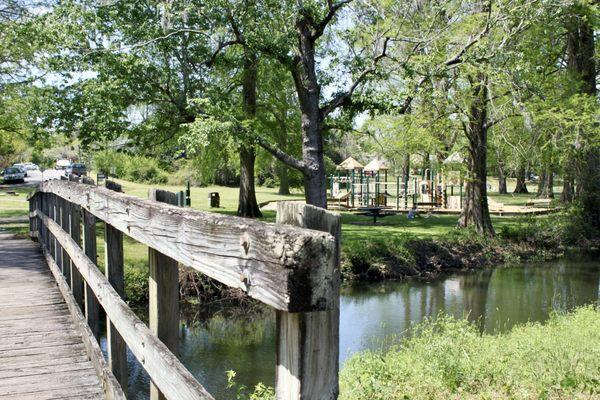 Bridge over the stream