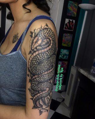 custom sleeve by Ria