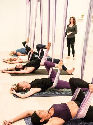 Yin Aerial Yoga