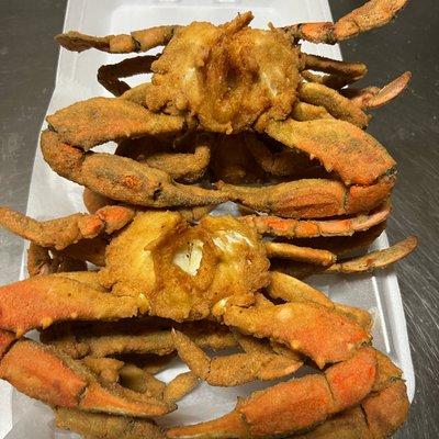 Fried jumbo crab