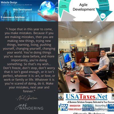 At USA Taxes, Inc., we're always ready to guide and assist you reach your endeavors. If you can imagine it, then we can implement it.