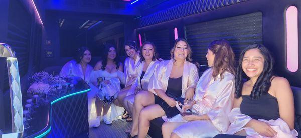 Special evening on board of our Sprinter Limo Style !!!