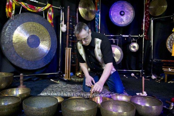 Relax to the sounds of Native American flutes and Antique Tibetan singing bowls at one of our monthly events.