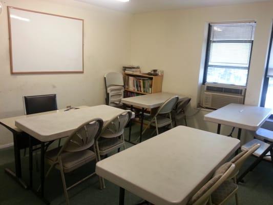 One of the classrooms