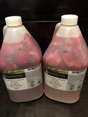 Housemade rosewater toner