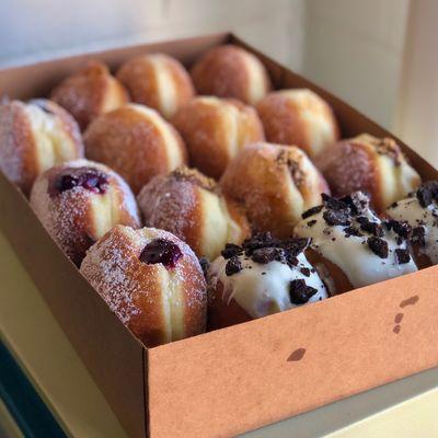 An 15 piece assortment of our Brioche Donuts