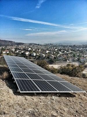 Ground mounted solar system over 10kW