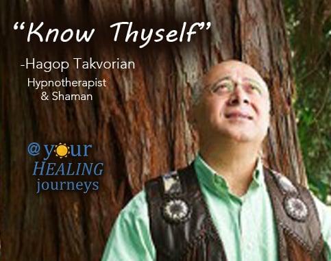 "Know Thyself" Your Healing Journeys founder, Hagop Takvorian, uses hypnotherapy and energy healing to bring more light into the world.