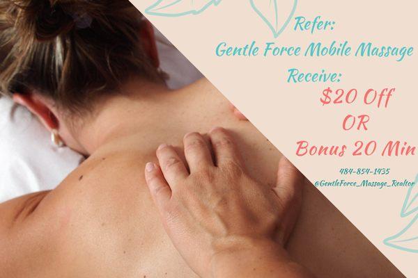 Gentle Force Mobile Massage