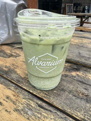 Iced Matcha latte