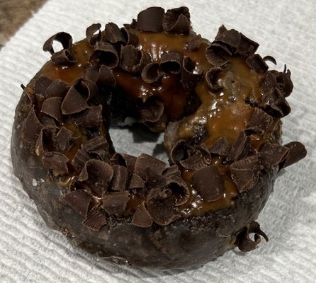 Caramel Chocoholic Donut - yum