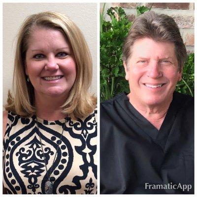 Dr Lisa Mathews and Dr Darrell Jobe