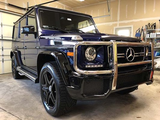 Mercedez Benz G63 AMG Crystal Serum Ultra Black