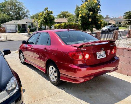 Got the $14.99 wash and wax.