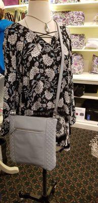 Genuine Leather Handbags from Vera Bradley?! Yes, please! Available now at Carlisle Gifts Plain City!