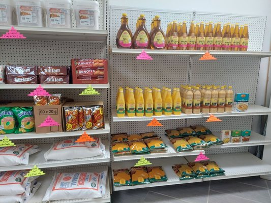 Products located in the Fiji Market section of Nu Delhi Bazaar