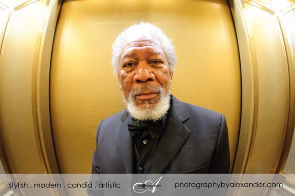 Actor Morgan Freeman.