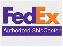 We are a FedEx Authorized Ship Center Location.