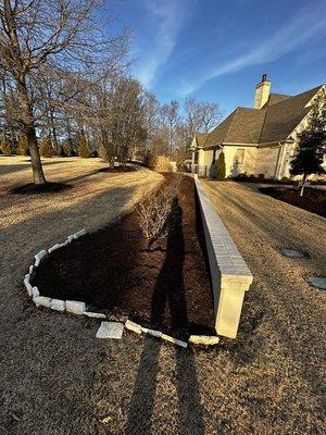 Flowerbed Installation