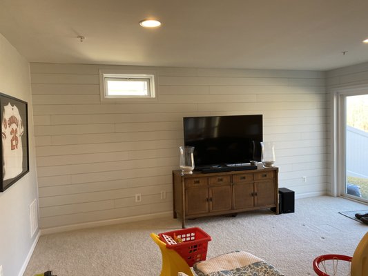 Shiplap Installation