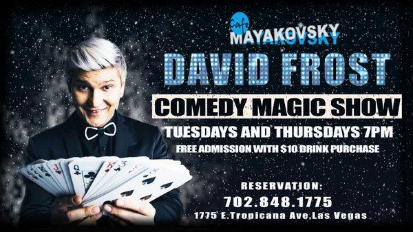 David Frost Comedy Magic Show