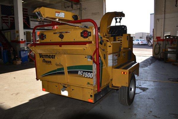 Rewiring this Vermeer Chipper.