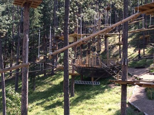 Ropes course