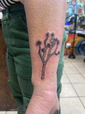 Joshua tree tattoo