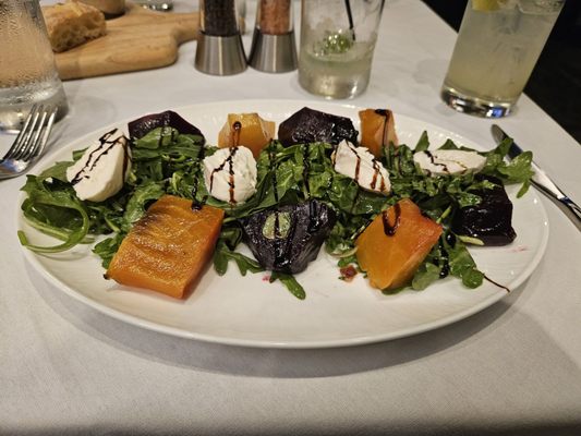 Beet and Burrata salad.