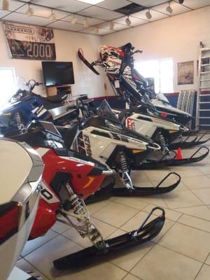 Polaris snowmobiles