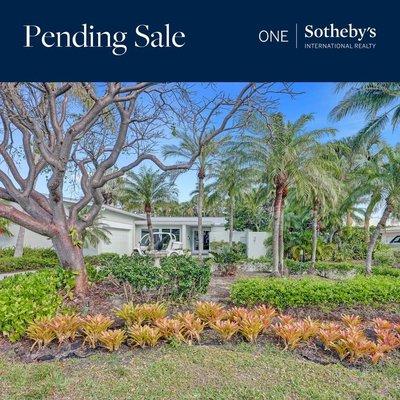 Pending sale: 7 Oneida Lane in Sea Ranch Lakes; delighted to guide buyers to their dream home, anticipating their happiness on closing day!