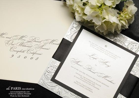 Our signature Paris invitation.