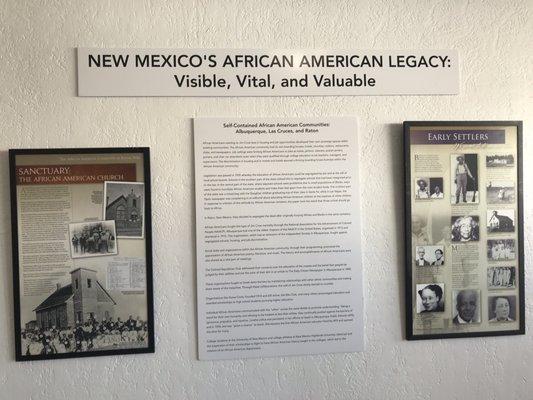 African American section of the museum