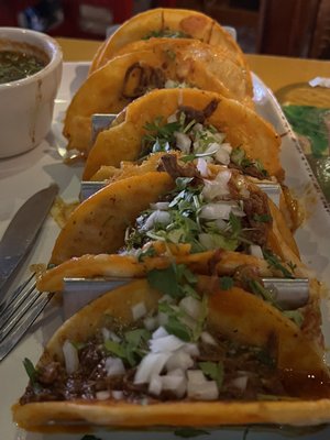 Birria tacos