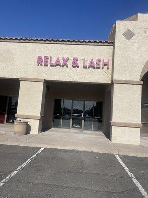 The Flamazing Beauty Retreat Suite is located in the Relax & Lash Studio