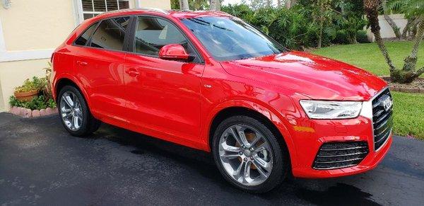 Detail on Audi Q3