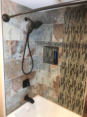 Waterall tile