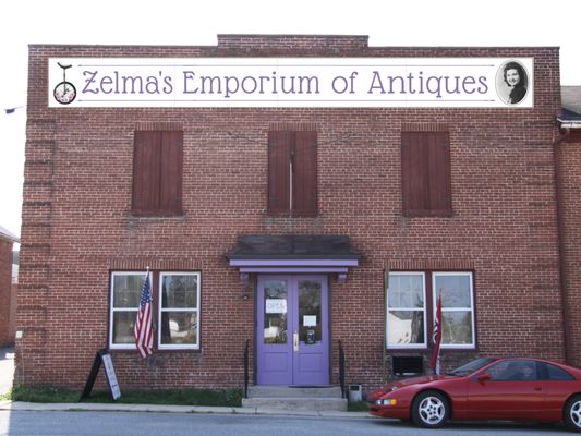 Entrance to Zelma's but we take up the entire block!